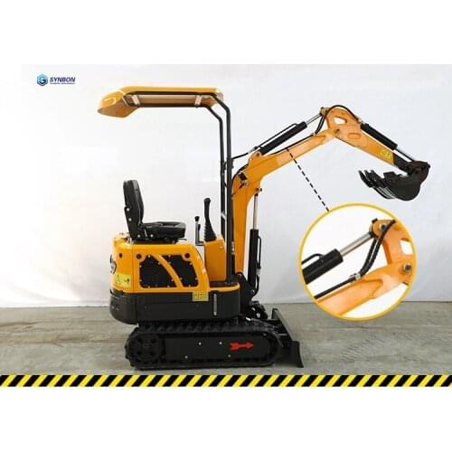 Small Digging Machine Crawler Bagger Excavator Digger For Construction
