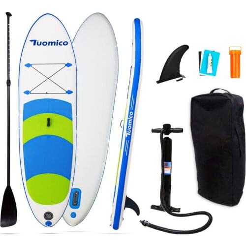 Portable Inflatable Stand Up Paddle Board Surfboard SUP Blue 117*30*6