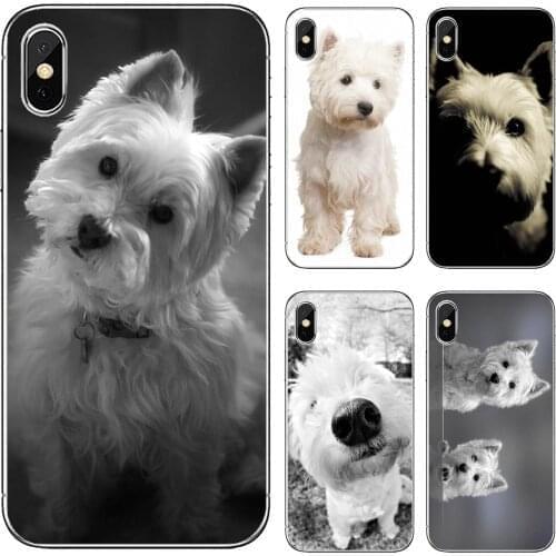For Xiaomi mi Redmi Note 3 4 4X 5 6 7 8 8t 9 9s 9t 10 pro lite I-Love-My-Westie-dog-puppies-Pug-Print Silicone Phone Bag Case