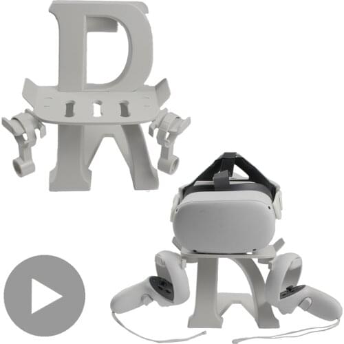 VR Glasses Stand Accessories For Quest2 Oculus Quest 1 2 Rift S Cradle Smart 3D Virtual Reality Headset Helmet Oqulus Ocolus Set