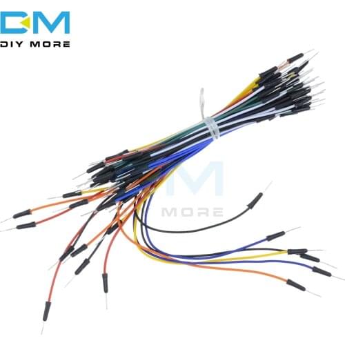 65pcs Breadboard Jumper Cables For Arduino Jump Code Wire diy Kit Set