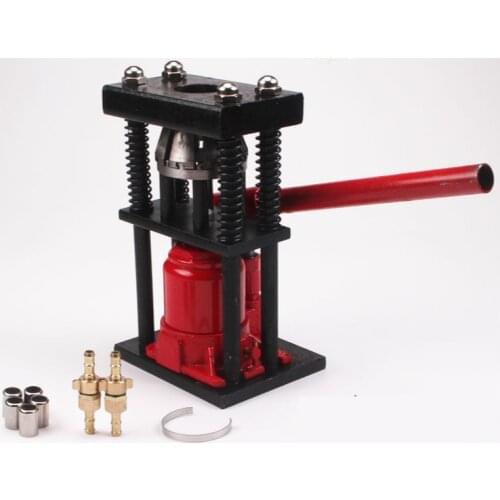 8-toothUniversal Machine Manual Hydraulic Hose Crimper HydraulicBottle Jack Hose Crimper Agricultural Jack Hose Crimping Machine