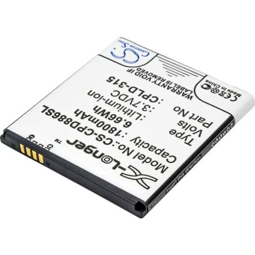 Cameron Sino 1800mAh battery for VODAFONE 889N Smart 4 Smart 4 Turbo Smart 4G CPLD-315 Mobile, SmartPhone Battery
