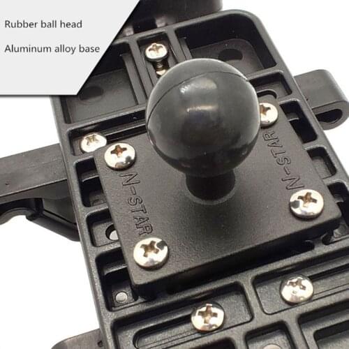 Aluminum Square Mount Base with Ball Head for Ram Mount for Garmin Zumo 400/450/500/550/660/TomTom Rider 2/RAM bicycle holder