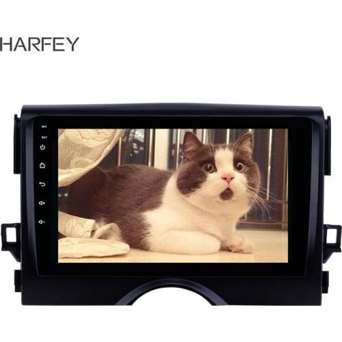 Harfey 2Din Car Multimedia Player For TOYOTA REIZ Mark X 2010 2011 2012 2013 2014 2015 9" Android 8.1 Wifi Head Unit GPS Radio