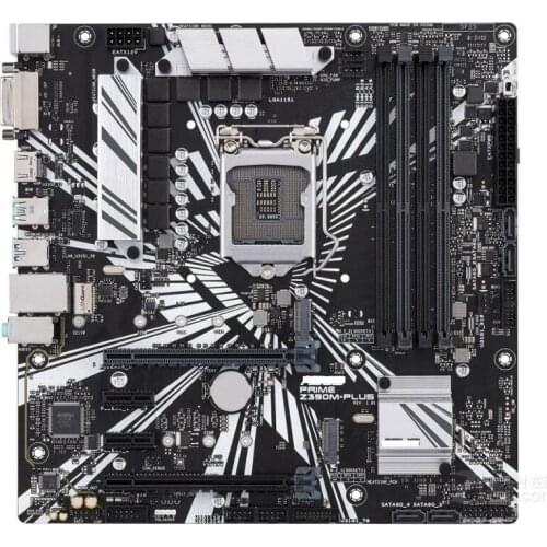 Used original motherboard for ASUS PRIME Z390M-PLUS for intel LGA 1151 DDR4 I3 I5 I7 USB2.0 USB3.0 USB3.1 mainboard