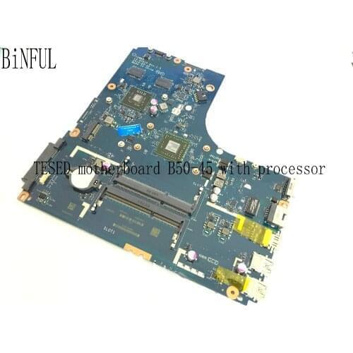 AVAILABLE,. ZAWBB LA-B291P MAIN BOARD MOTHERBOARD FOR LENOVO B50-45 NOTEBOOK E1 PROCESSOR + VIDEO CARD