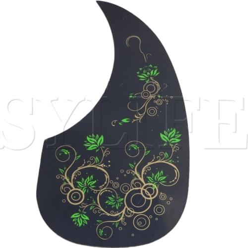 Black Right Hand Acoustic Guitar Anti-scratch Pickguard Adhesive Plate