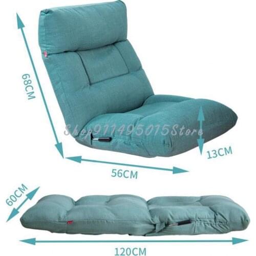 Tatami Sofa Pull Rod Foldable Lazy Cushion Dormitory Computer Chair Bay Window Lounge Chair Bed Backrest Sofa