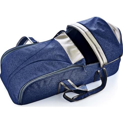 Babyjem Denim Carrycots Navy Blue