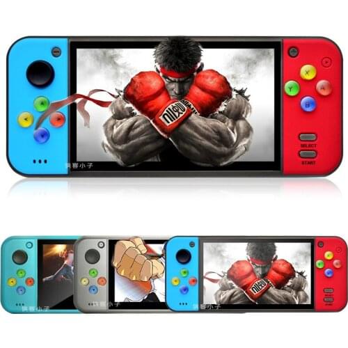 5 Inch Screen Arcade Handheld Game Console 8GB for SNE/GBA/SFC/SMD/ZIP PSP Support HD MP4 MP5 TV Out Retro Games Player Gifts