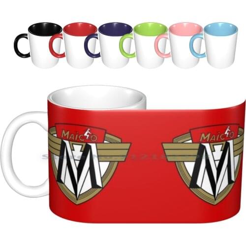 Maico Motorcycles Ceramic Mugs Coffee Cups Milk Tea Mug Ariel Motorcycle Vintage Nostalgia Motorbike Motorcycle Vintage Vintage