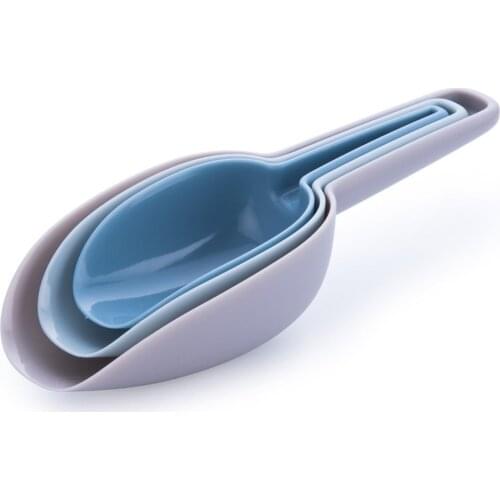 3pcs Large Medium And Small Multi-function Shovel Spoon Thickened PP Plastic Kitchenware Food Spatula High Quality Hot Sale