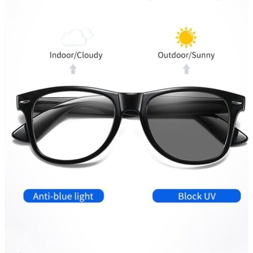 FENCHI Photochromic Computer Anti Blue Light Blocking Gaming Glasses High Quality Clear Eyeglasses