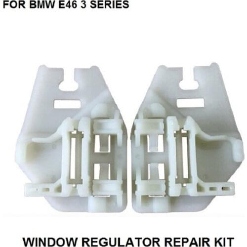 WINDOW SLIDER FOR BMW E46 3 Series WINDOW REGULATOR REPAIR CLIPS with SLIDER REAR LEFT-RIGHT SIDE 1998-2005
