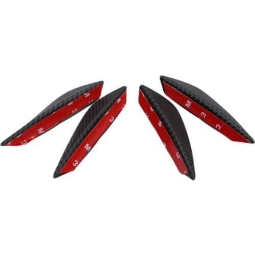 Car Wind Blade Spoiler Canards Exterior Body Front Bumper Anti Collision Paste