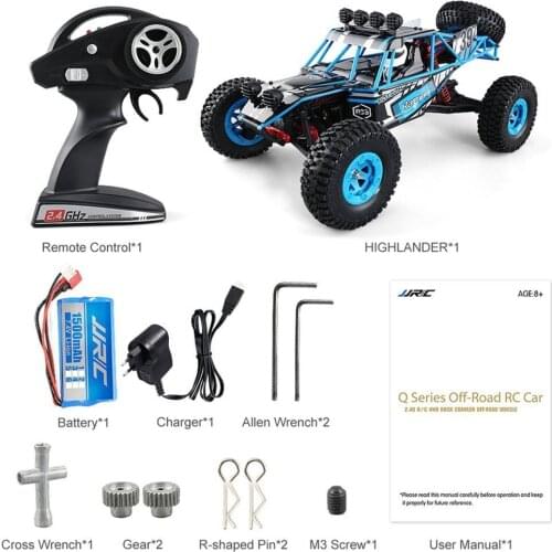 Q39 RC Car 1:12 Electric 2.4G 4WD 35KM/H highlander Short Course Monster Truck Rock Crawler Off Road RC Automobile Toys