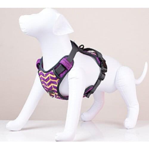 Dog Harness Adjustable Explosion Proof Pet Strap Vest-type Traction Rope Chest Harness for Medium and Large Dogs Pet Dogs