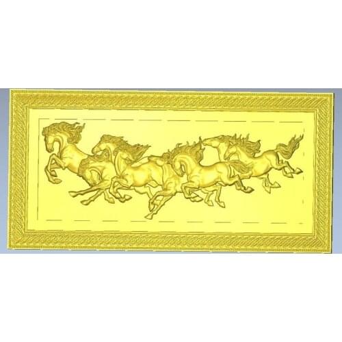 Relief for cnc in STL file format 3d Panno_herd model