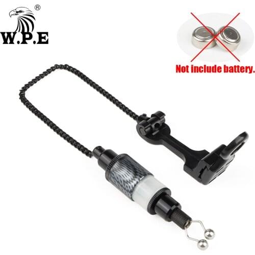W.P.E 1pcs Carp Fishing Swinger Multicolor Carp Fishing Bait Alarm Swinger LED Indicator Electronic Fishing Tackle Accessories