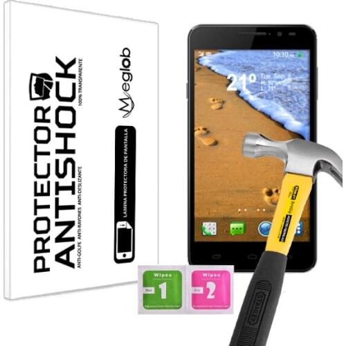 Protector de Pantalla Anti-Shock Anti-Golpe Anti-arañazos Compatible con Woxter Zielo S55
