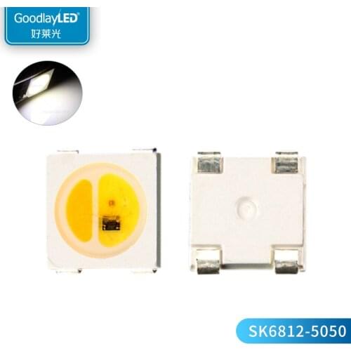 1000pcs SMD 5050 White Built-in IC SMD lamp beads