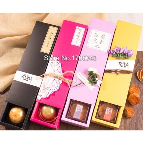 295x85x50mmHigh-end Gift Box Drawer Box Up and Bottom Cover Box Food Packaging Candy/Cookie/Bake/Cake 100piece\lot