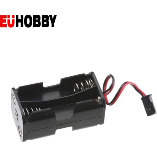 4 Cell 4.8V AA Battery Holder W/ JST JR Connector Receiver Battery