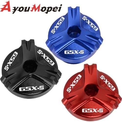 Motorcycle CNC Accessorie Oil Filler Fill Cap Plug Cover Engine Oil Cup FOR SUZUKI GSX-S 1000 GSXS 1000F GSX S 1000 F 2015-2020