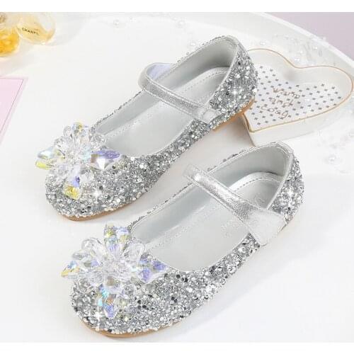 Children Leather Shoes Child Girls Princess Spring Autumn Shoes Chaussure Enfants Sandals Party Shoes