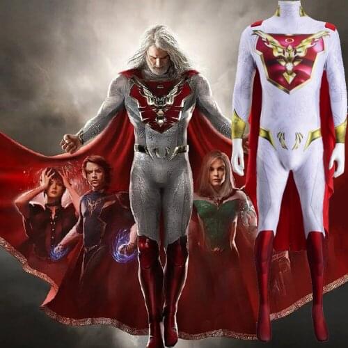 Kids Adult Jupiters Legacy Jumpsuit Cosplay Costumes Jupiter Zentai Halloween Bodysuit