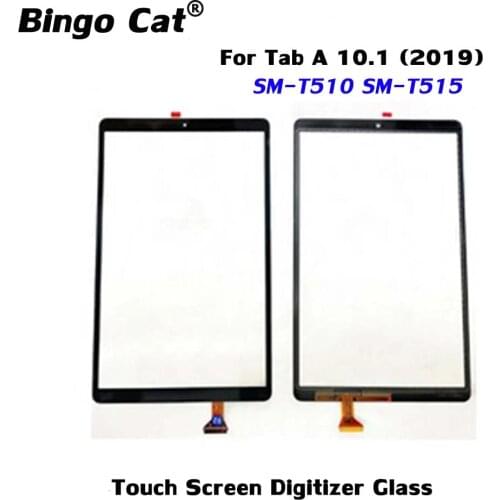 Tablet Touch Screen Digitizer Glass For Samsung Galaxy Tab A 10.1 2019 SM T510 T515 LCD Screen Glass Sensor Touch Panel