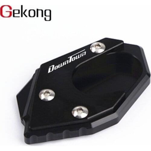 For KYMCO DownTown 350 300i DOWN TOWN 125/200/300/350 2019-2020 Motorcycle CNC Sidestand Foot Enlarger Side Stand Enlarge Kickst