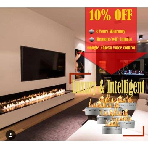 Inno-Fire 72 inch electric fireplace remote control wifi fireplace control