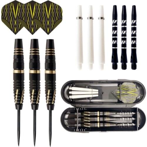 3 Pcs Professional Competition Replaceable Sticks Needle Tip Darts Set with Case