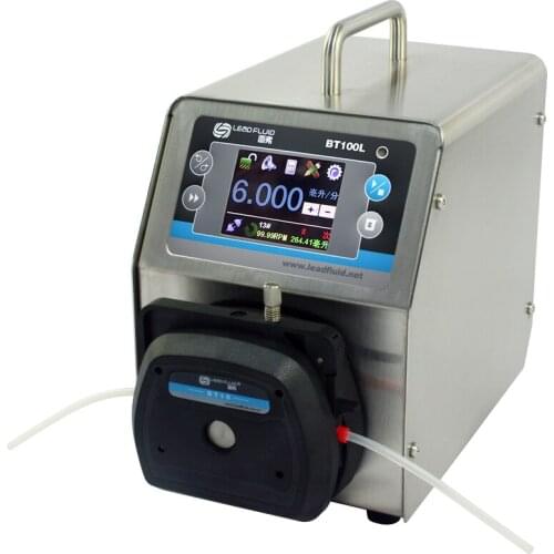 BT100L DT10-18 Pump Head Intelligent peristaltic pump Precise Adjustable Flow Control Lab Liquid Pumps 0.0002-82 ML/MIN