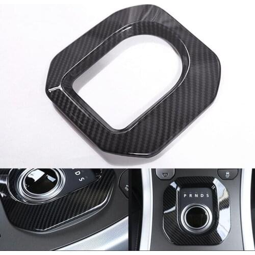 YAQUICKA Car Gear Shift Panel Frame Trim Car-covers Styling Sticker For Land Rover Range Rover Evoque 2012-2017 Auto Accessories