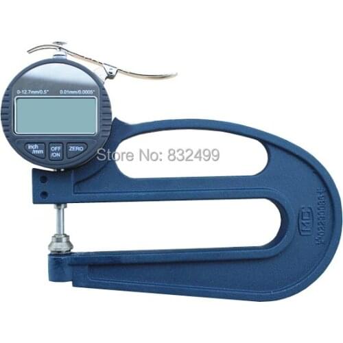 2016 New High quality digital thickness Gauge for paper ,film, leather (Resolution 0.01MM)
