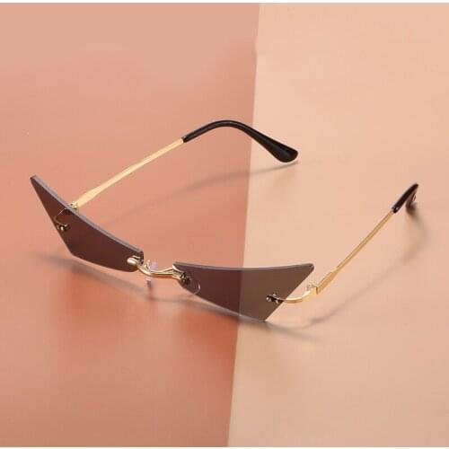 New Cat Eye Sunglasses Metal Sexy Women Famous Brand Designer Fashion Cat-eye Sun Glases UV400 Sunglasses Retro Female for Women