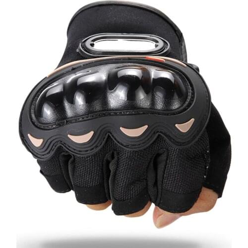 Shooting Airsoft Bicycle Motocross Combat Non Slip Knuckle Half Finger Gloves Motorcycle Cycling Gloves