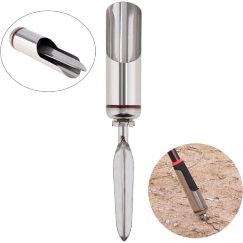 25cm Durable Adjustable Stainless Steel Rod Pole Ground Holder Stand Support Fishing Supplies Rod Holder Accessories