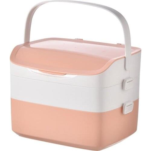Portable Large Medicine Box Home Care First Aid Box Household Plastic Multi-Layer Medicine Storage Box for Home Organizer