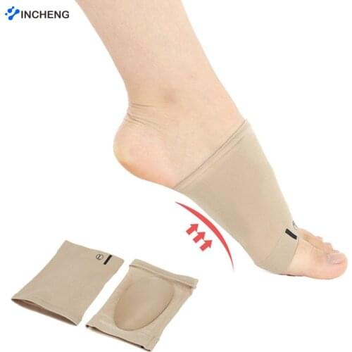 INCHENG1 Pair Arch Support Sleeves Plantar Fasciitis Foot Care Flat Feet Relieve Pain Sleeve Socks Orthotic Insoles Pads Hot