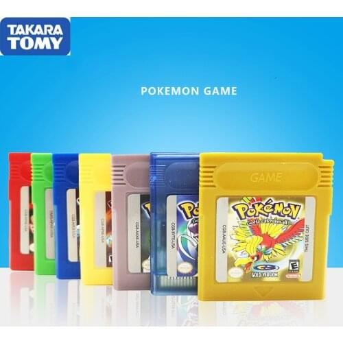 Pokemon GBC Games Series 16 Bit Video Game Cartridge Console Card Classic Game Collect Colorful Version English Language