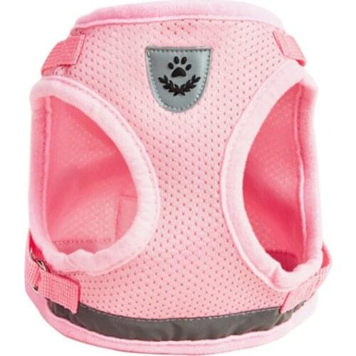 Pet Puppy Cat Harnesses Vest Reflective Dog Harness Leash Set Walking Lead Leash for Chihuahua Small Medium Dogs Pet Supplies