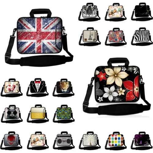 Laptop Carry Bag 10" 12" 13" 14" 15" 17" Notebook Messenger Handle Case For Macbook Air Pro 11.6 13.3 New Pro 16 For Lenovo Dell