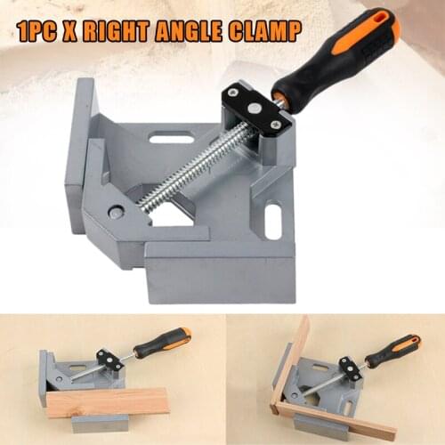 90 Degree Corner Clamp Right Angle Clip Anti-slip TPR Handle Carpenter Clip Clamps For Wood Metal Welding