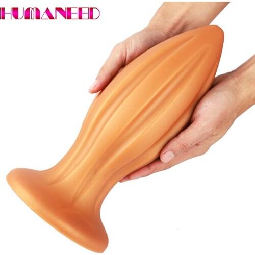 10cm Huge Thick Anal Plugs With Suction Cup Big Butt Plug Anus Vagina Expande Balls Adult Sex Toy for Men Women Gay Sex Products