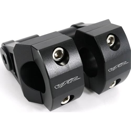 1 1/8" 28mm Motorcycle Handlebar Fat Bar Risers Fit For Honda VFR800X Crossrunner 2015-2019 VFR1200X Crosstourer 2012-2019