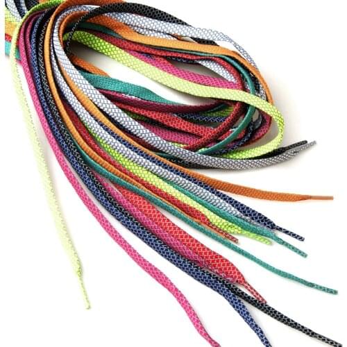1pair Shoe laces Fashion Shoelaces for Men/Women Shoelaces Sports Leisure Shoes Sneakers Polyester Shoelaces 50~180 cm 1-7